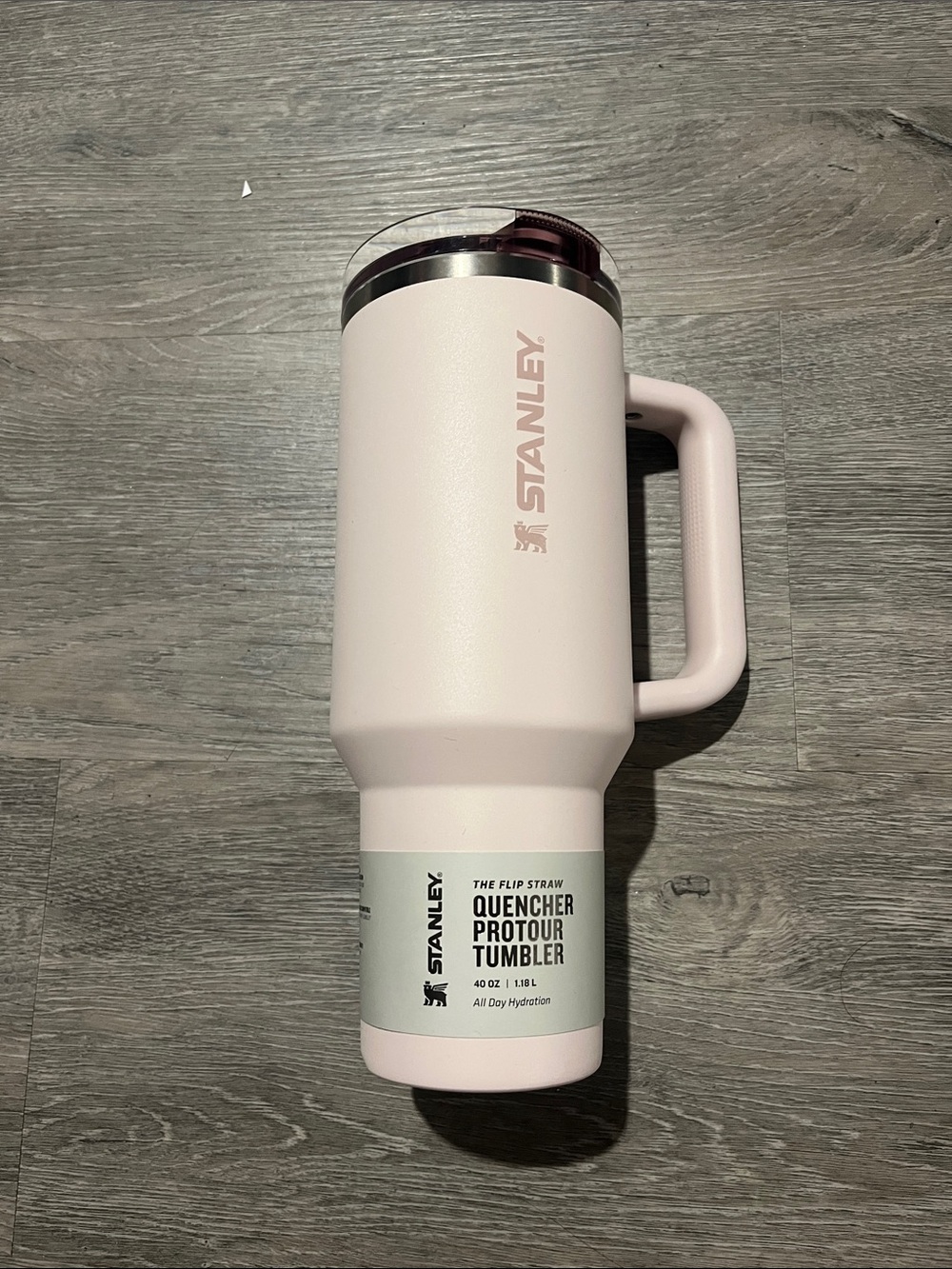 Stanley Pale Pink Quencher ProTour Tumbler with Handle